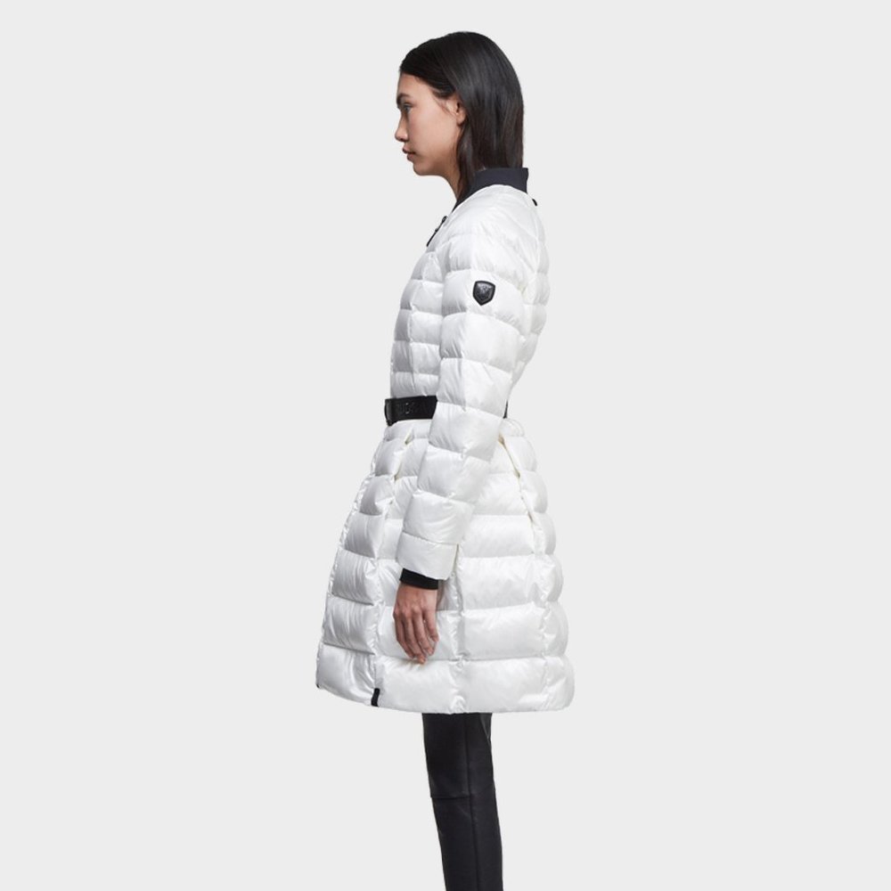 Rudsak Mette White Puffer Belted Jacket - Picture 2 of 16